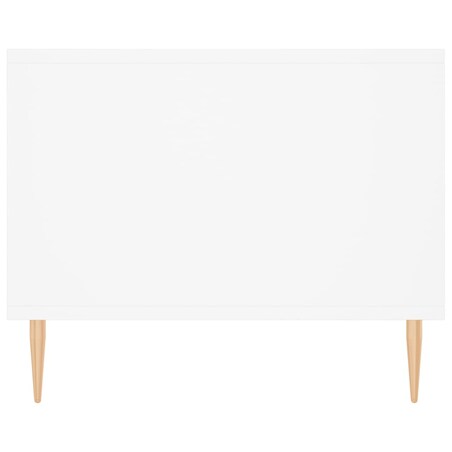 vidaXL Stolik kawowy, biały, 102x50x40 cm, materiał drewnopochodny