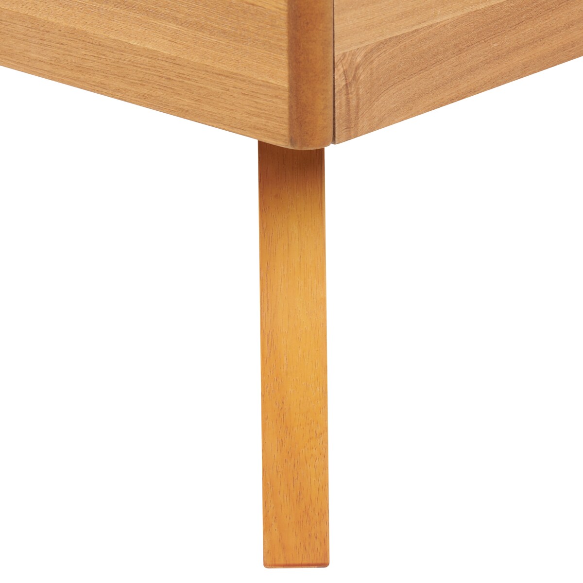 Łóżko bez zagłówka BERRIC 160 x 200 cm Jesion naturalny