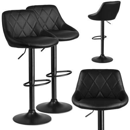 Hoker barowy z oparciem Sofotel Nerra 260020-2 2 szt.