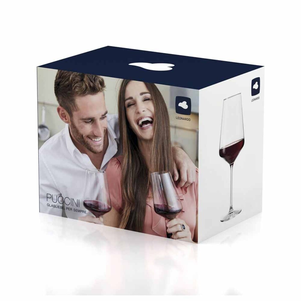 Kpl. 6 kieliszków czerwone wino 750ml PUCCINI