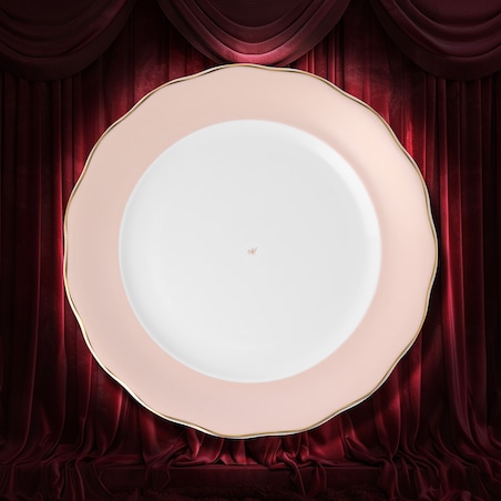 Talerz płytki 26 cm Alaska Circus Pink G911