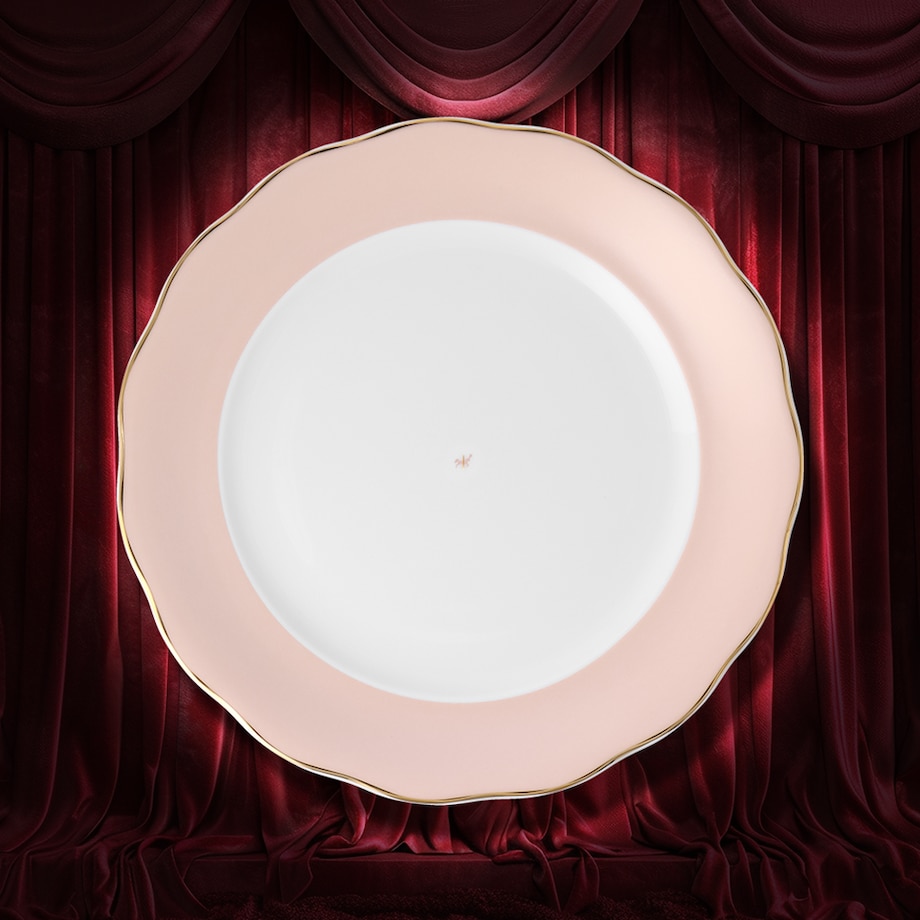 Talerz płytki 26 cm Alaska Circus Pink G911