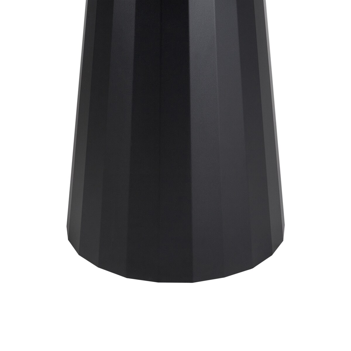Stół do jadalni PLATO Czarny 100 cm 100 cm Metal