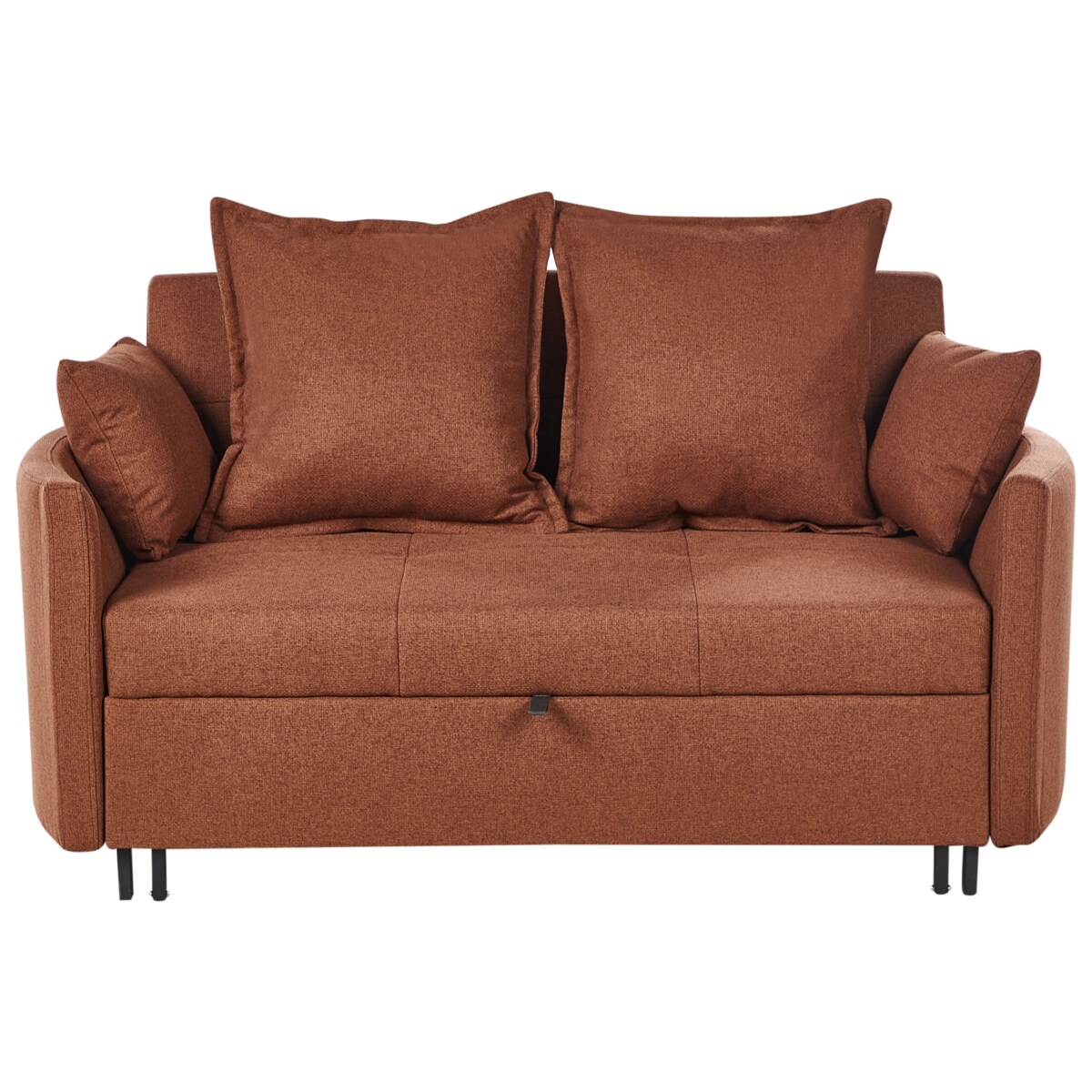 Sofa rozkładana HOVIN Złoty brąz