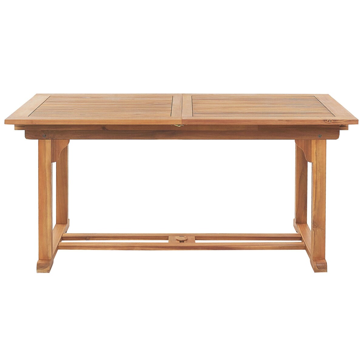 Stół ogrodowy rozkładany JAVA 160/220 cm 90 cm Drewno akacjowe Jasnobrązowy