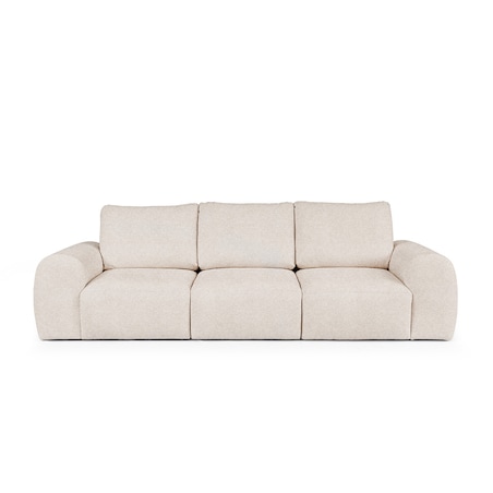 Mirel Sofa 3 osobowa kremowa