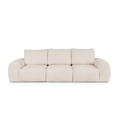 Mirel Sofa 3 osobowa kremowa