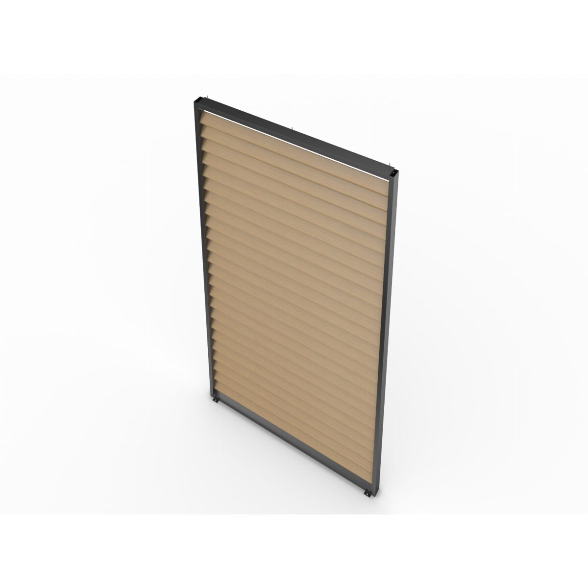 Panel boczny żaluzjowy do pergoli aluminiowy 3m