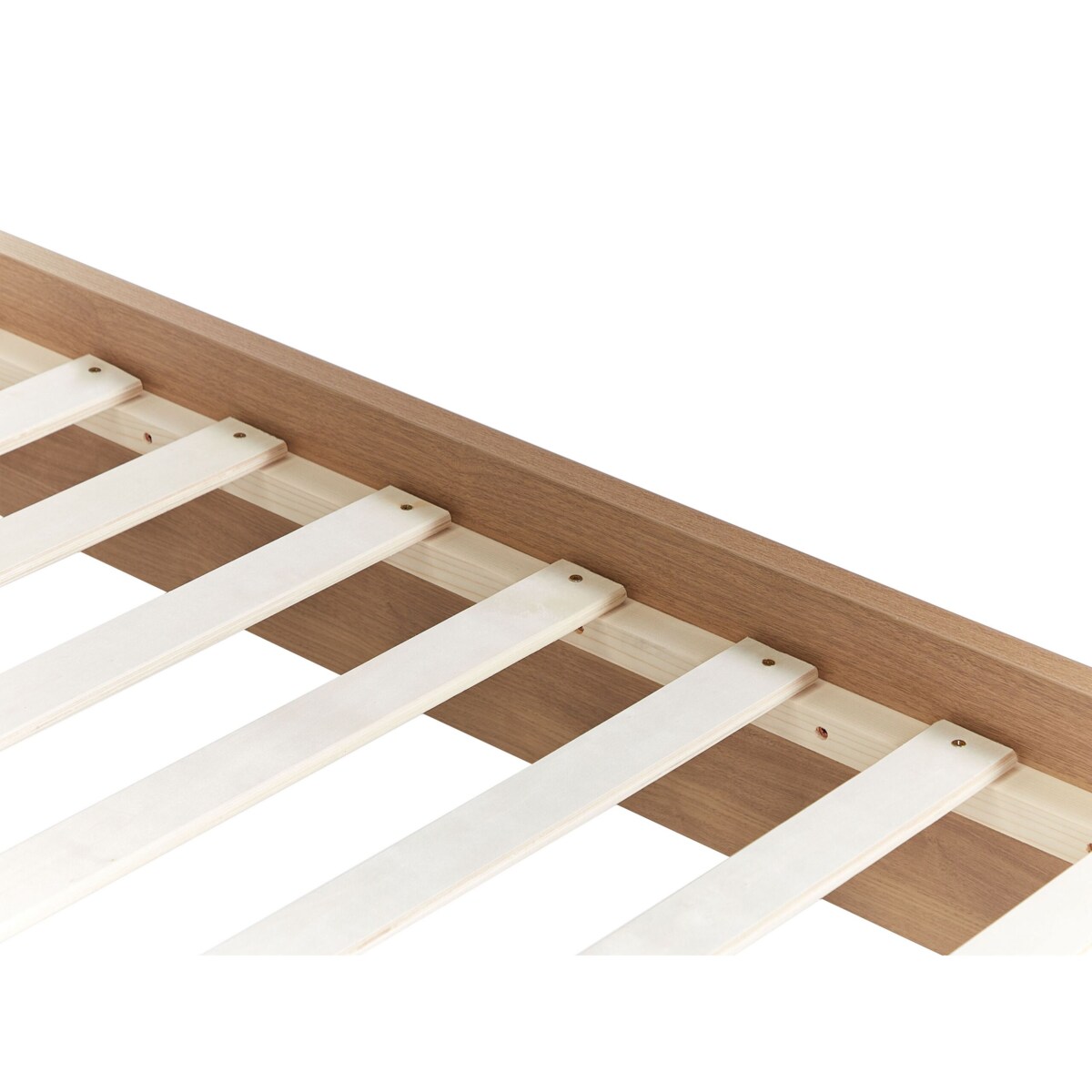 Łóżko tapicerowane 180 x 200 cm białe MILLAY