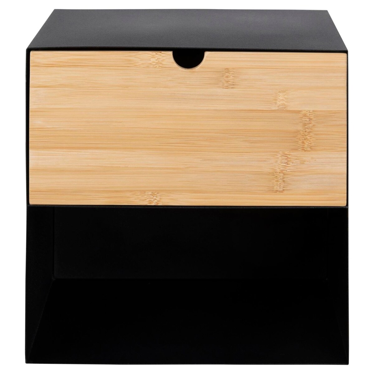 Szafka nocna Joliet czarny/naturalny