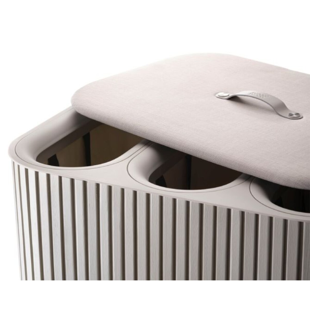 Kosz na pranie potrójny (ecru) Tota Lux Joseph Joseph