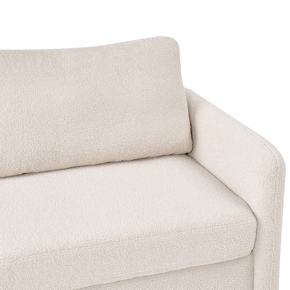 Sofa dla 3 osób MARE Boucle Beżowy