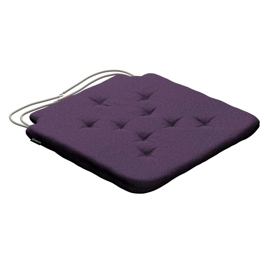 Poduszka na krzesło Olek, fioletowy, 42 x 41 x 3,5 cm, Etna