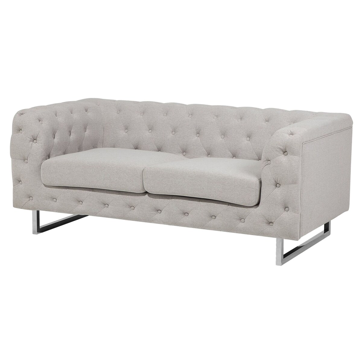 Komplet wypoczynkowy 5-osobowy beżowy VISSLAND