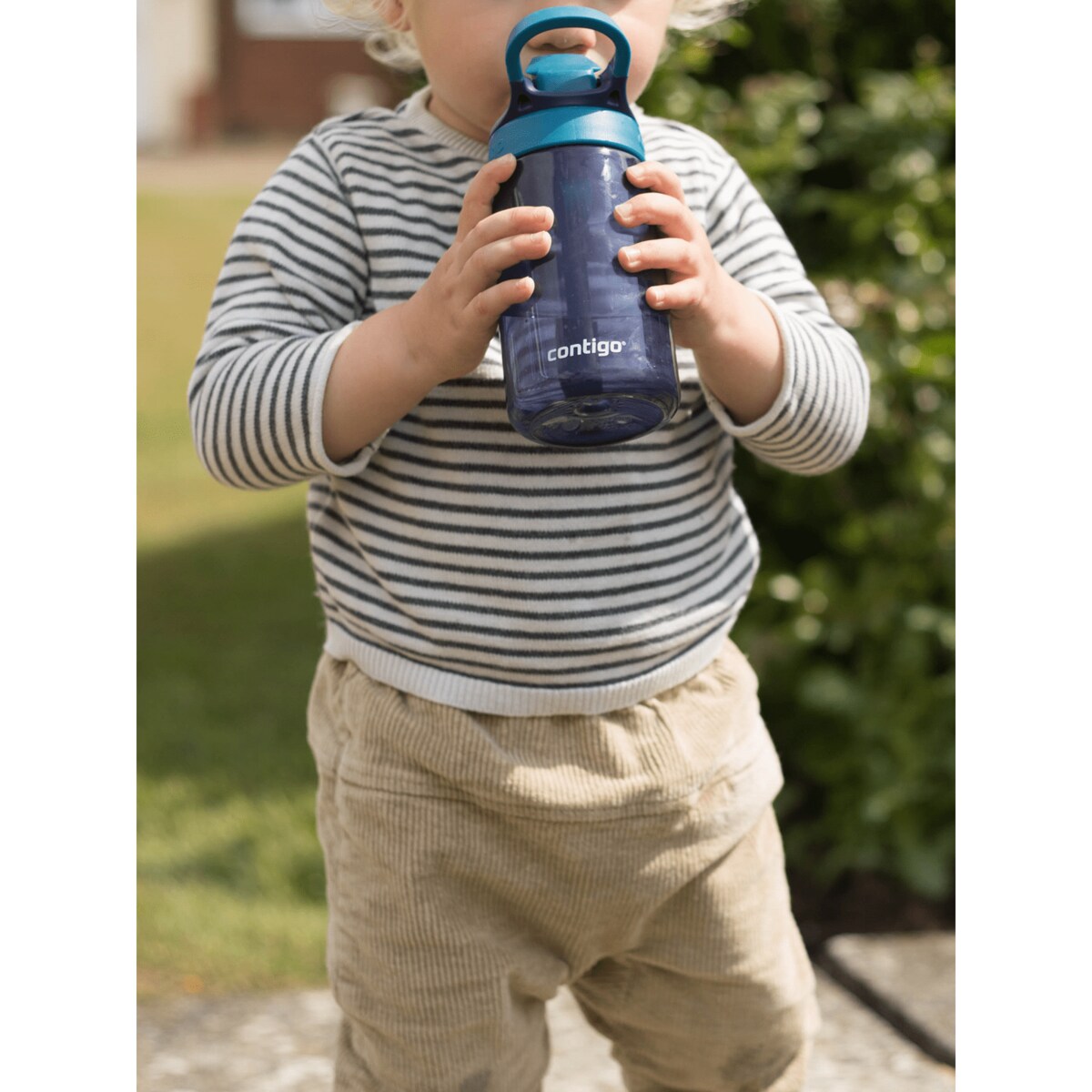 Bidon dla dzieci - Kubek dla dzieci Contigo Gizmo Flip 414ml - Solid Navy Blazar