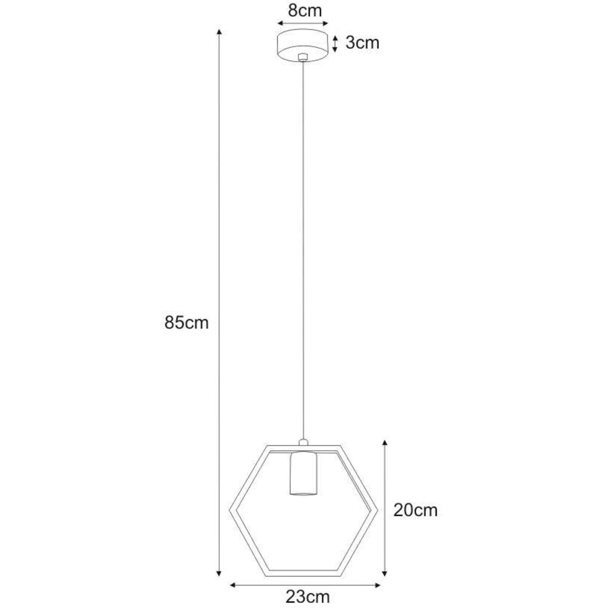 Lampa wisząca K-4720 z serii HONEY