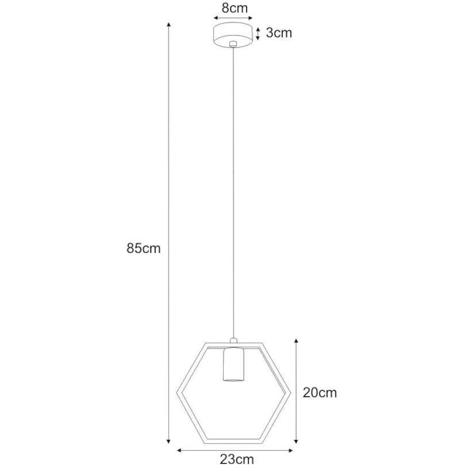 Lampa wisząca K-4720 z serii HONEY