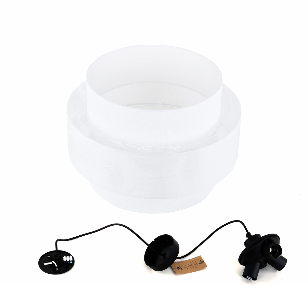 Lampa wisząca CALISTO WHITE 5363 TK Lighting biała 3xE27 regulowana do salonu i jadalni