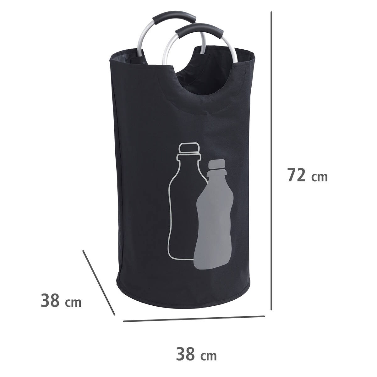 Kosz na butelki z uszami, 69 l, WENKO