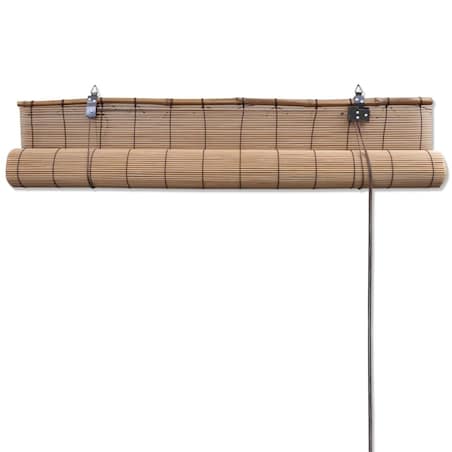 vidaXL Rolety bambusowe, 100 x 160 cm, brązowe