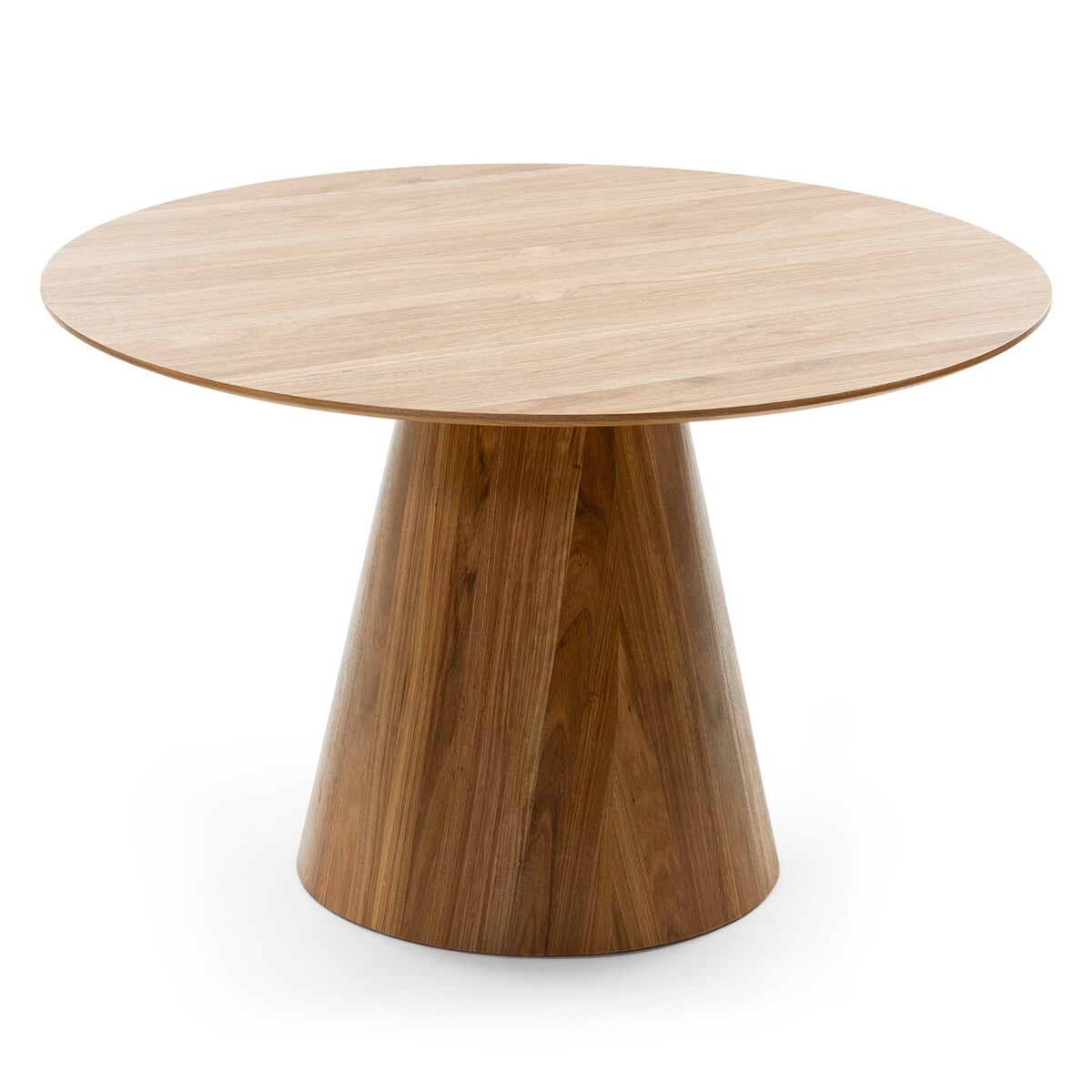Stół do jadalni okrągły drewniany naturalny 120 cm Sinn