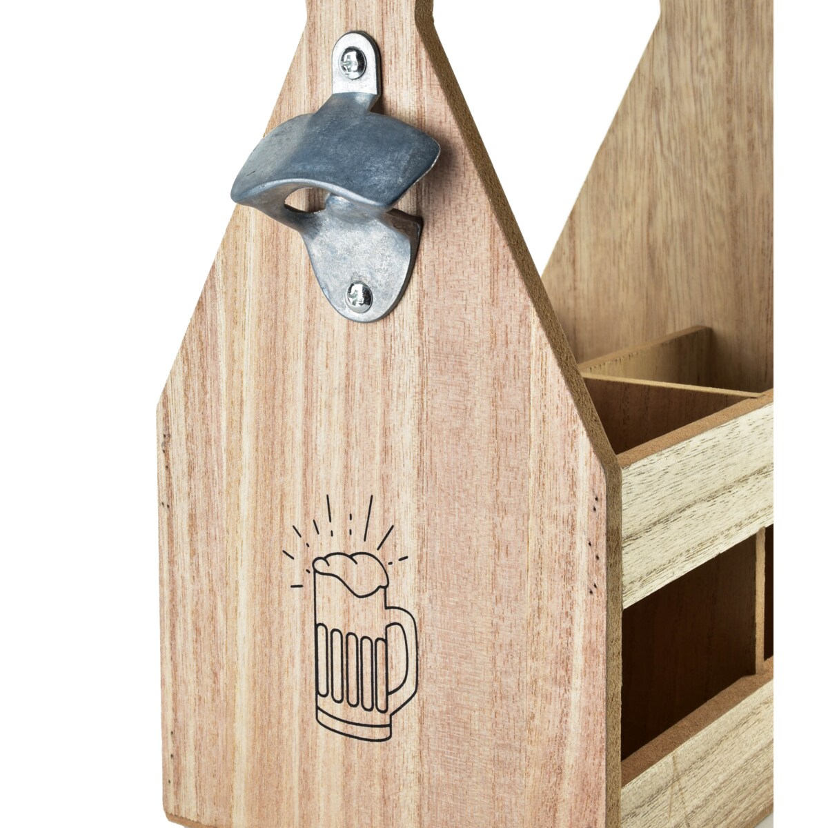 DAZ Stojak na butelki nosidło22x14,5x28cm na butelkę 0,3L