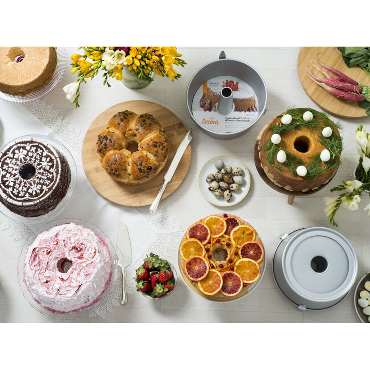 Forma do babki ANGEL FOOD 25 cm / Decora