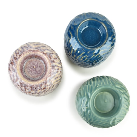 YARINE SMALL Świecznik 9,5x9x5x10,5cmna tealight