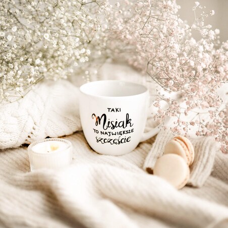 Kubek 300 ml - Taki misiak to największe szczęście