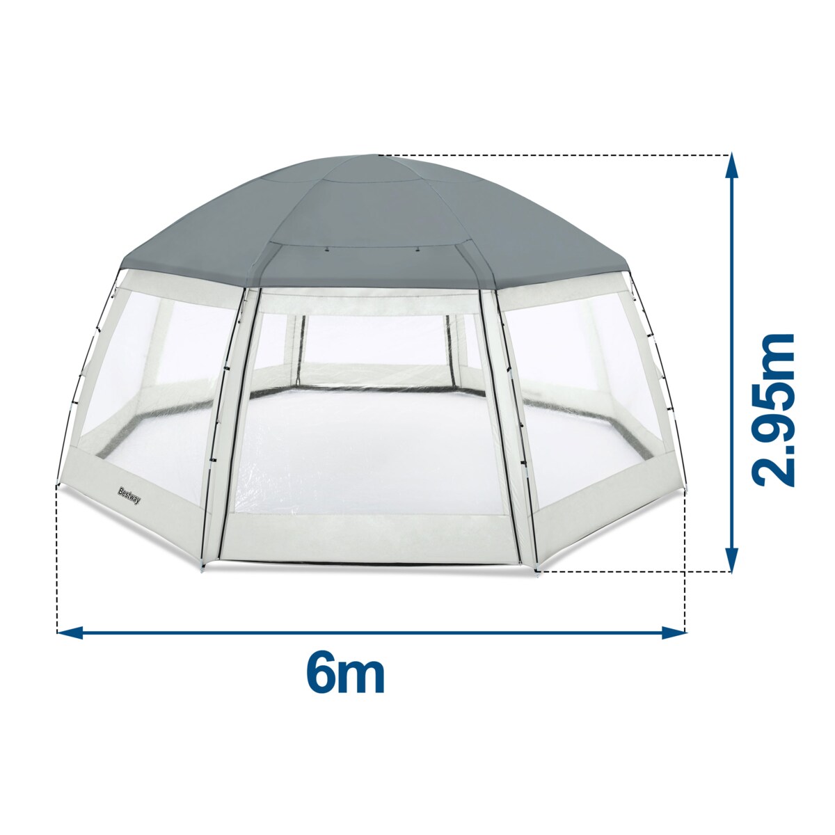 Namiot na basen altana pawilon ogrodowy do basenów Bestway 58612