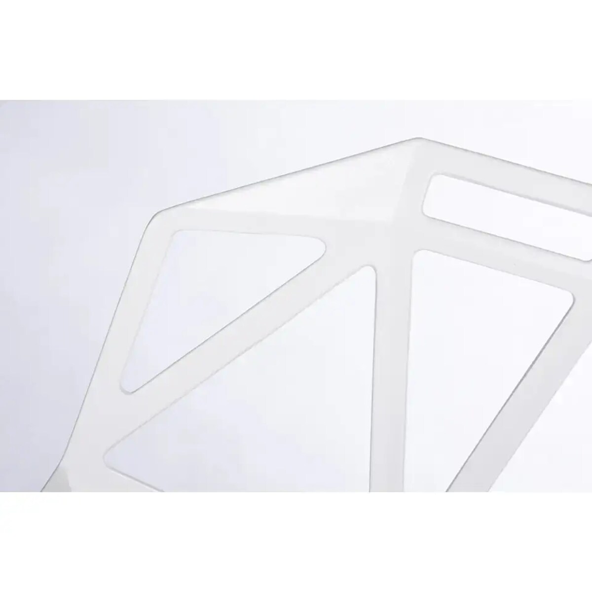 Metalowe krzesło Split DC-362.ALLWHITE King Home industrial białe