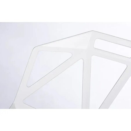 Metalowe krzesło Split DC-362.ALLWHITE King Home industrial białe