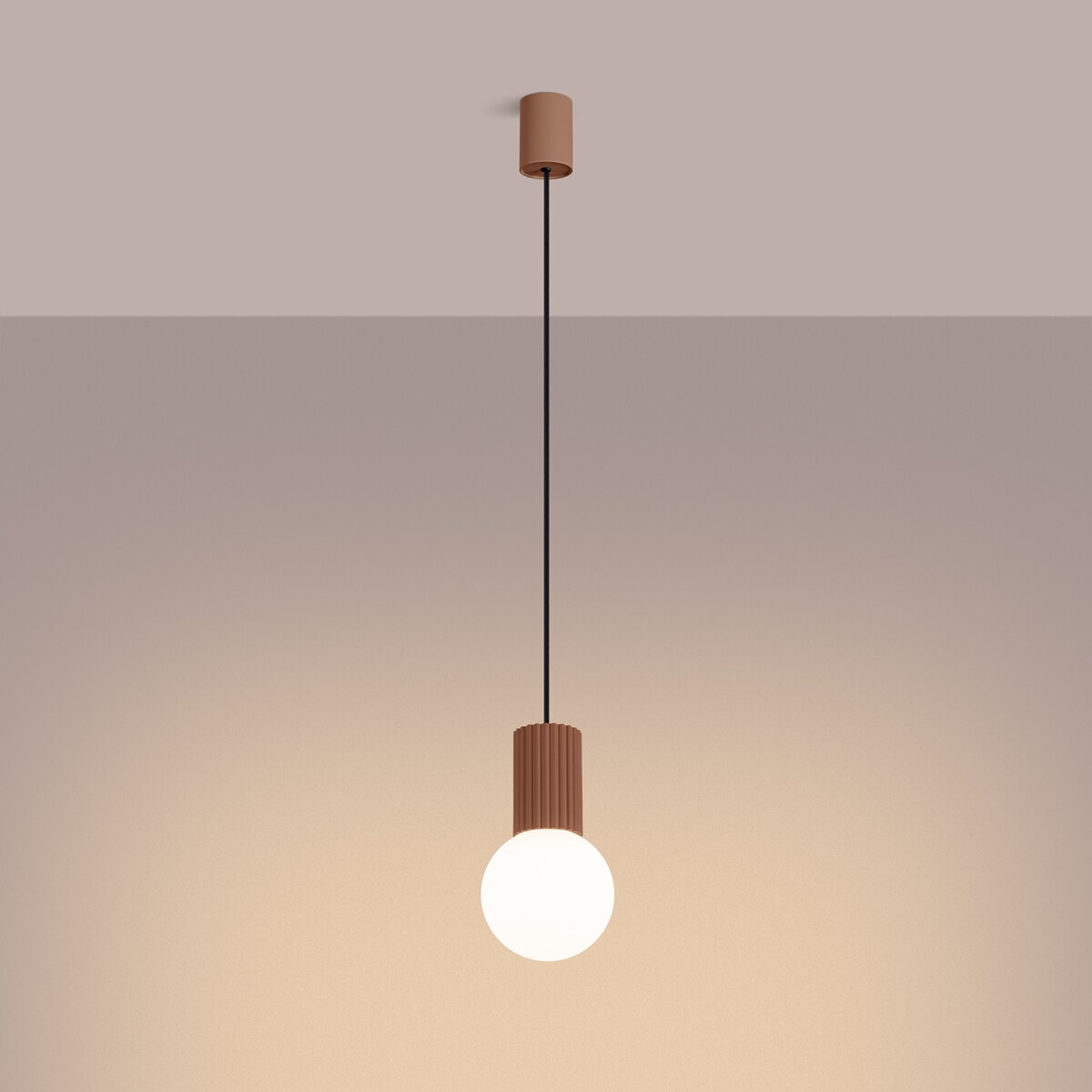 Lampa wisząca HALO 1 mocca