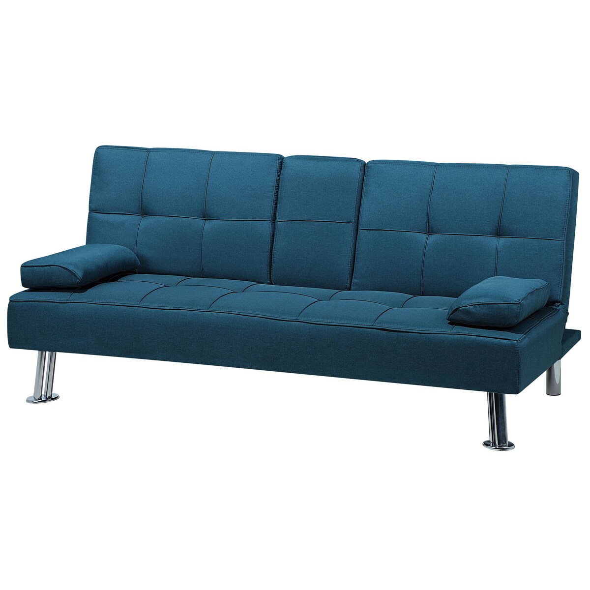 Sofa rozkładana dla 3 osób ROXEN Niebieski