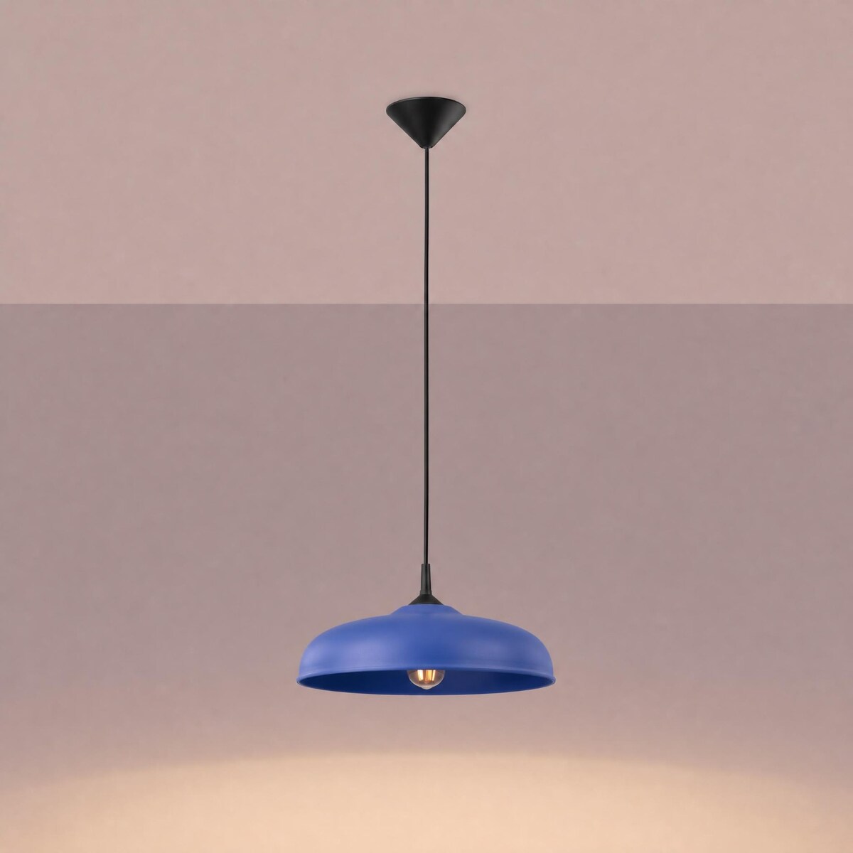 Lampa wisząca GINA ultramaryna