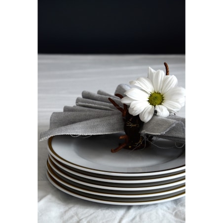 Zestaw talerzy dla 6 osób 18 el. Astra Złota Wstęga G067