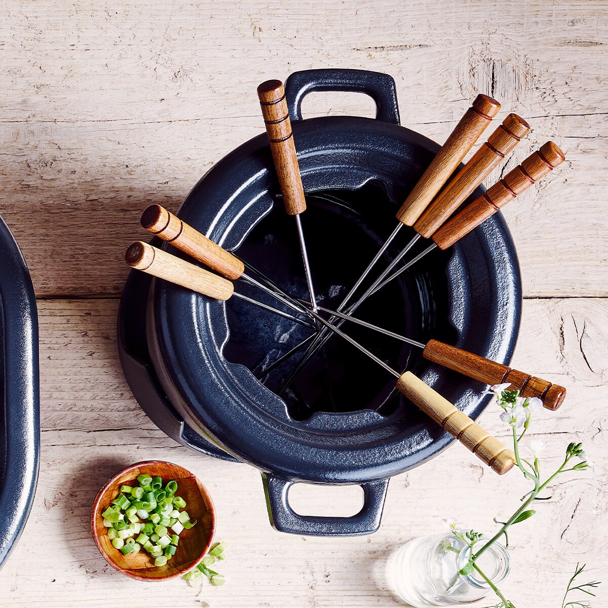 Zestaw do fondue żeliwny 2L NORI / BEKA