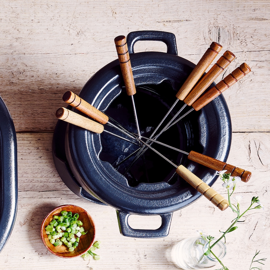 Zestaw do fondue żeliwny 2L NORI / BEKA