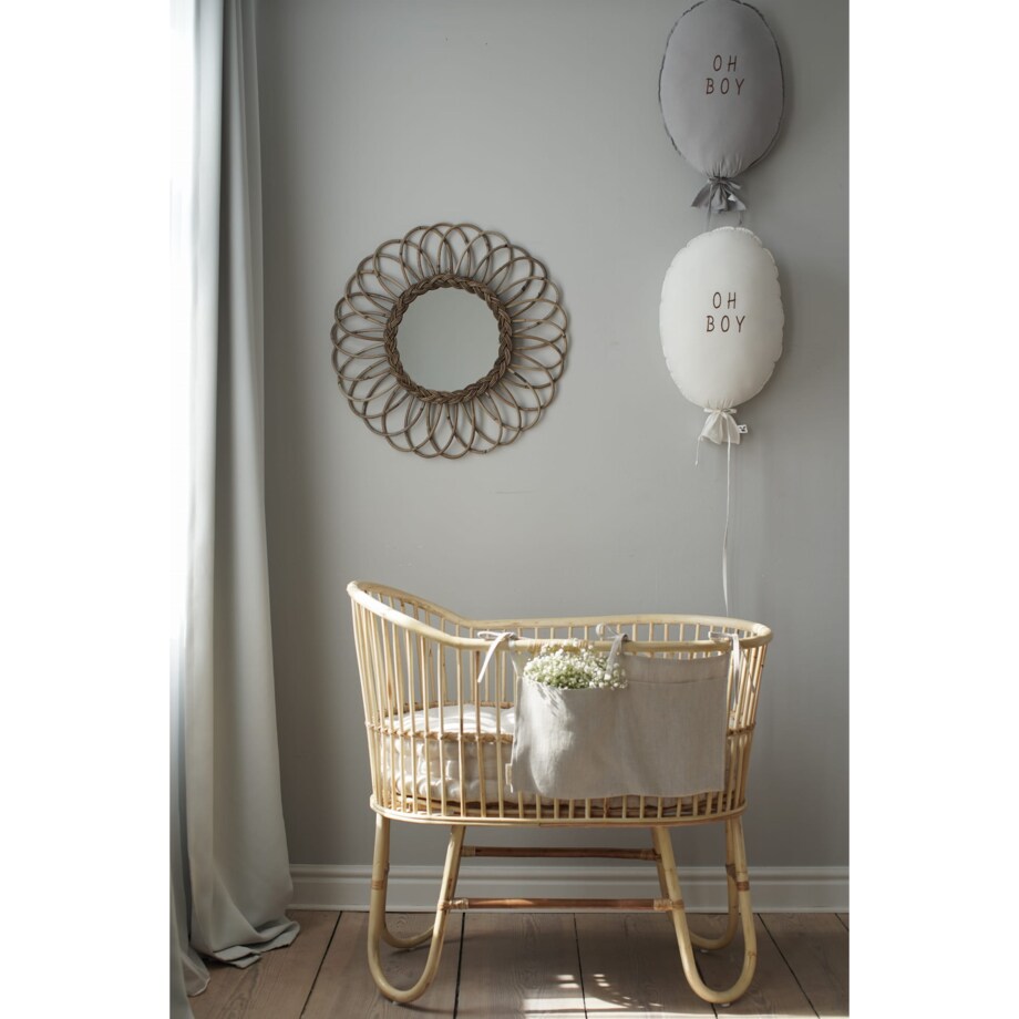 Balon dekoracyjny ecru - OH GIRL, GRAPHIT