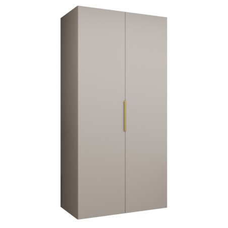 Szafa uchylna otwierana MARBELLA 1 100 wys. 202 cm Kaszmir + u. Złoty