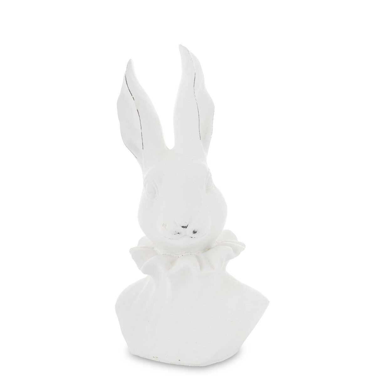 Figurka - popiersie królika 27,5x15x10 cm TORACE - VI biały