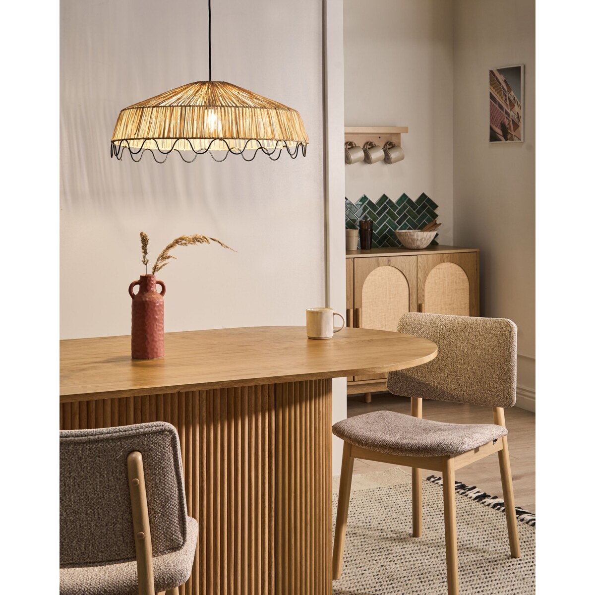 Lampa wisząca ARENAL Plecionka Naturalny