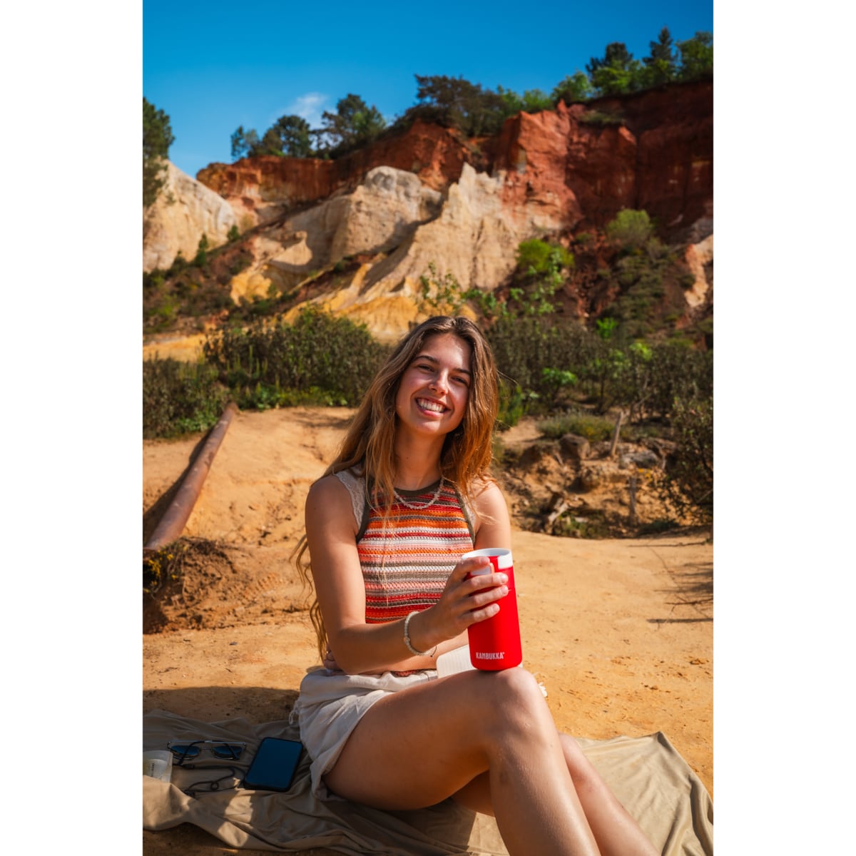 Kubek termiczny termos Etna 300ml - Coral Crush