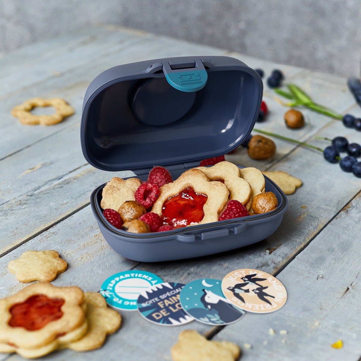 Monbento Gram lunchbox dla dzieci 0,6L Wolf
