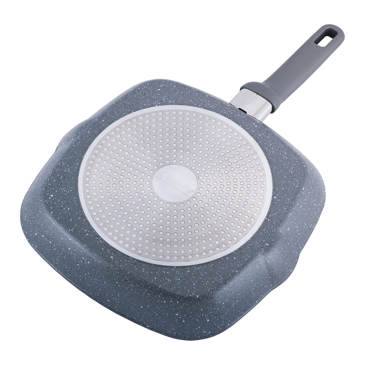 Patelnia grillowa granitowa 28cm indukcja KAMILLE