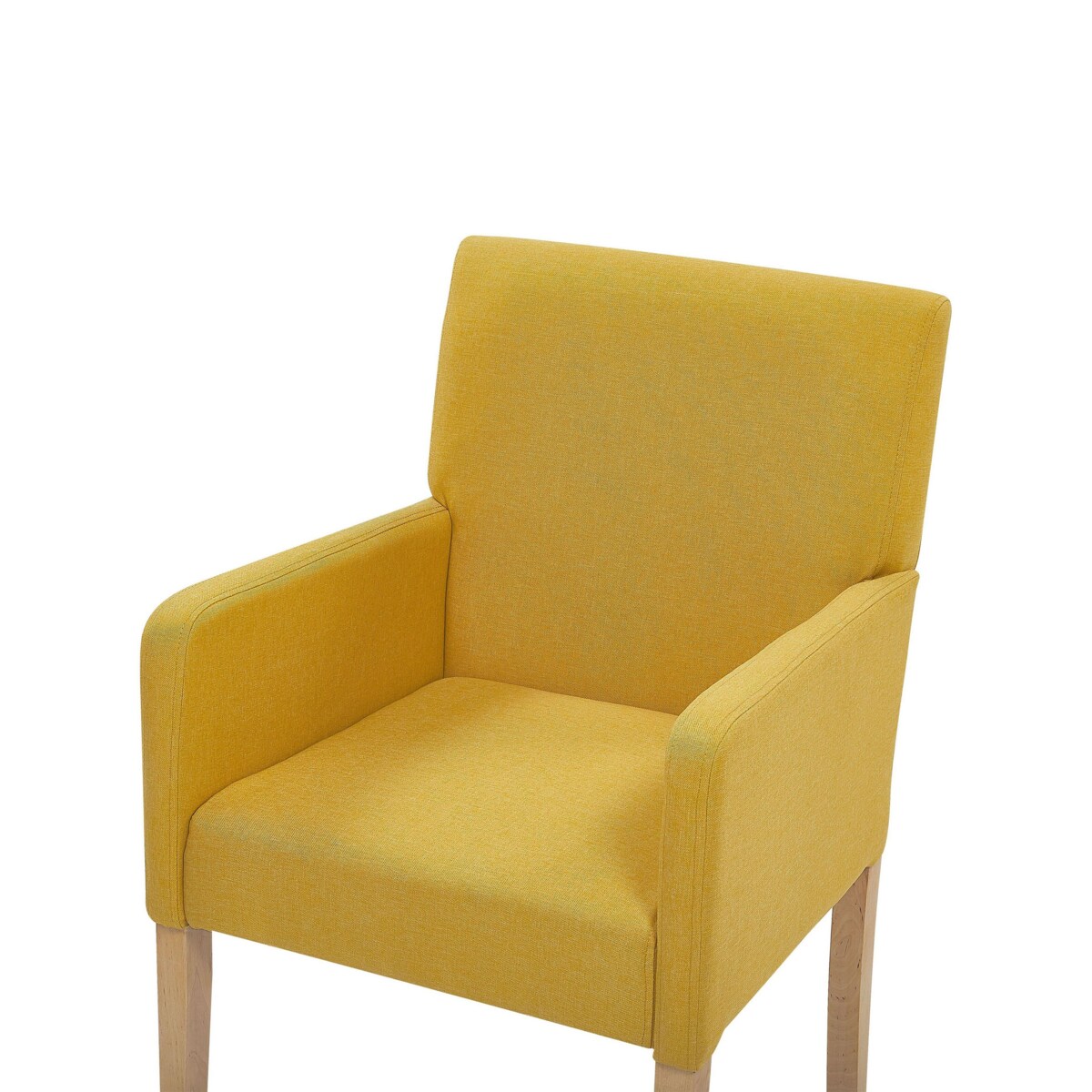 Krzesło do jadalni żółte ROCKEFELLER