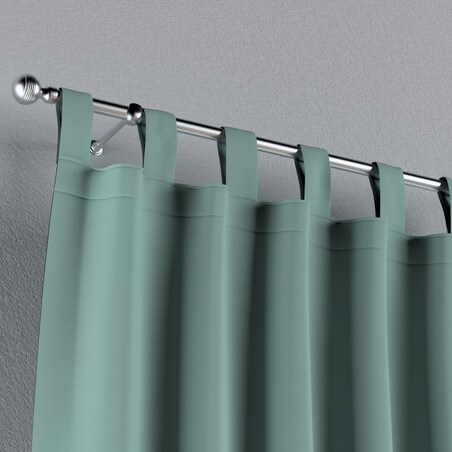 Zasłona na szelkach 1 szt. 130x260 miętowy