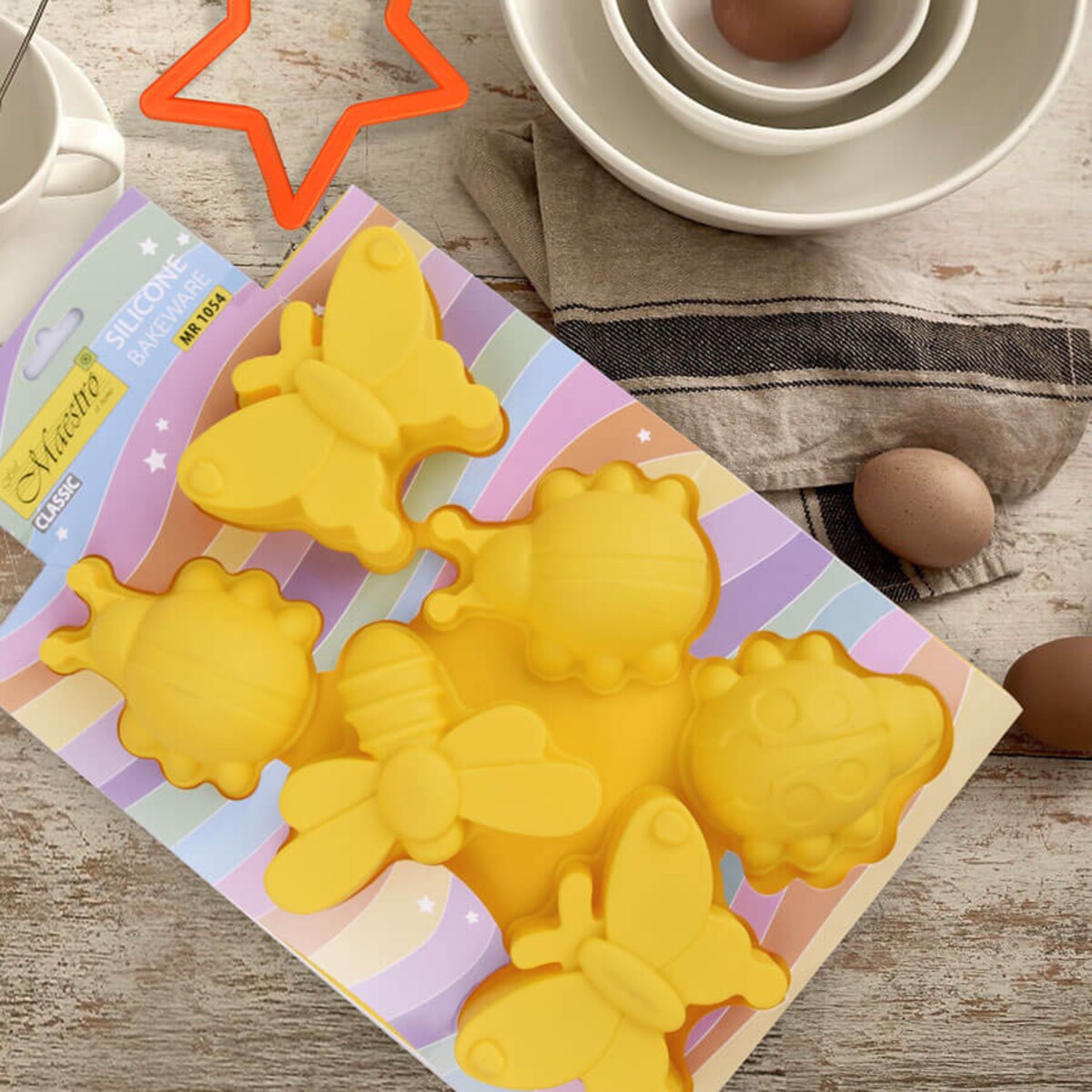 Silikonowa forma do pieczenia ciastek MAESTRO MR-1054