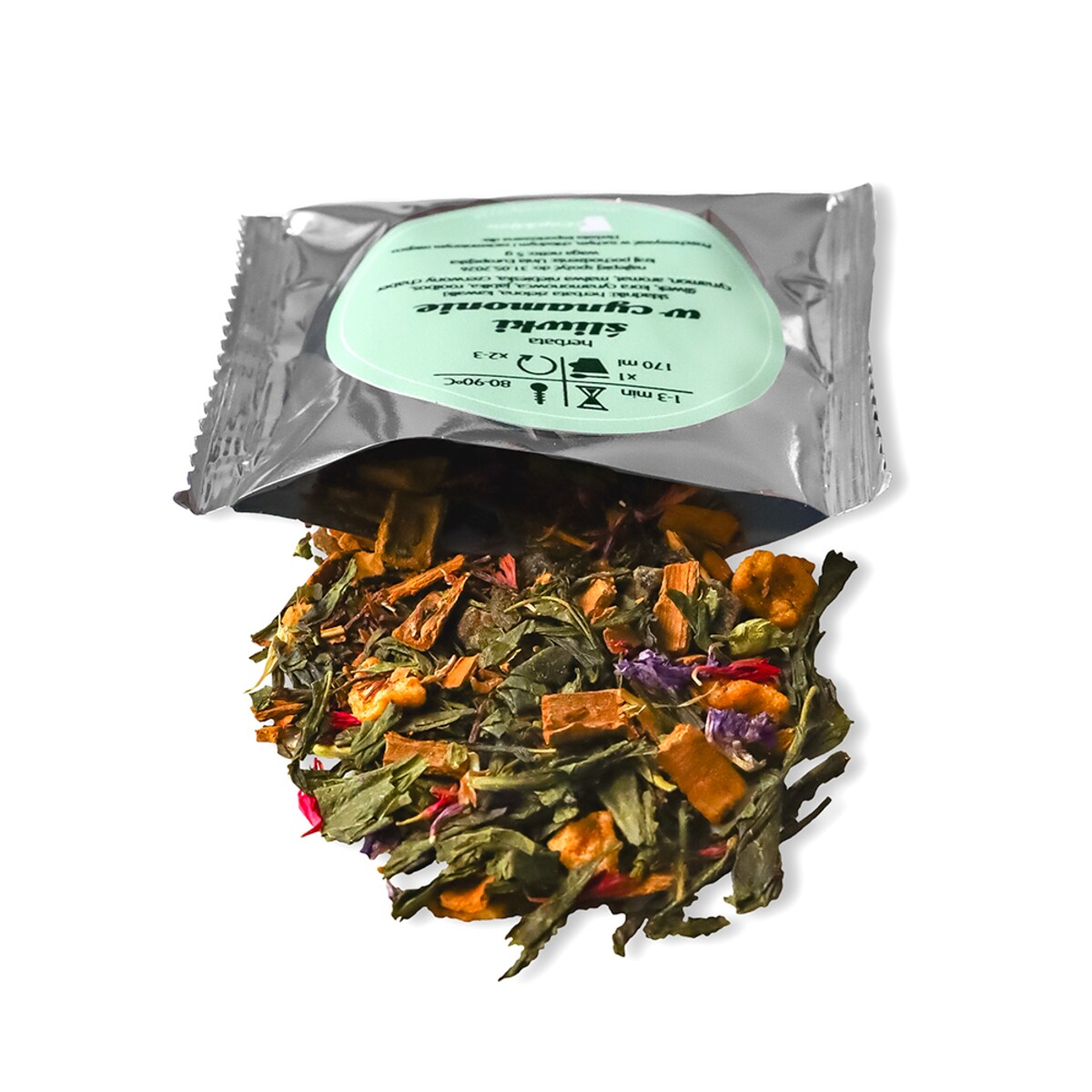 MAXI Kalendarz Adwentowy z herbatą Christmas Countdown - 24 różne saszetki z herbacianym suszem, prezent, upominek, podarunek na Mikołaja Mikołajki Święta