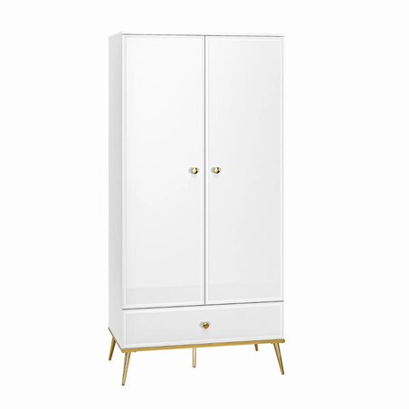 Szafa GALENA 2D biały połysk